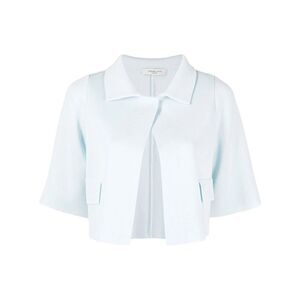 Charlott Blue Jackets - Cropped Jackets Women